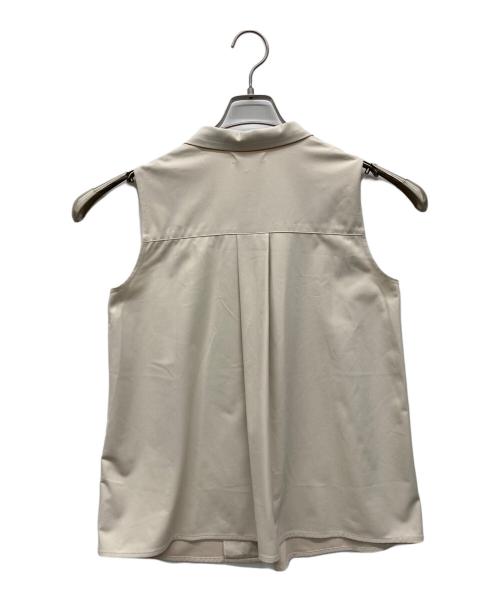 L'Or（ロル）L'Or (ロル) Asymmetry Collar Shirt ベージュ サイズ:freeの古着・服飾アイテム