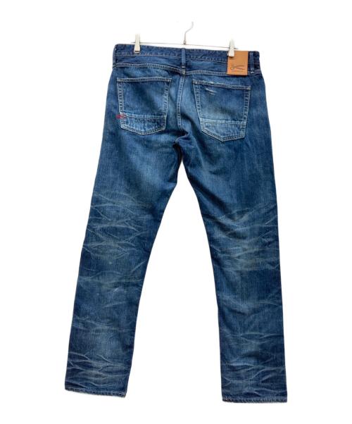 Denham（デンハム）Denham (デンハム) ダメージ加工デニムパンツ インディゴ サイズ: W36×L34の古着・服飾アイテム