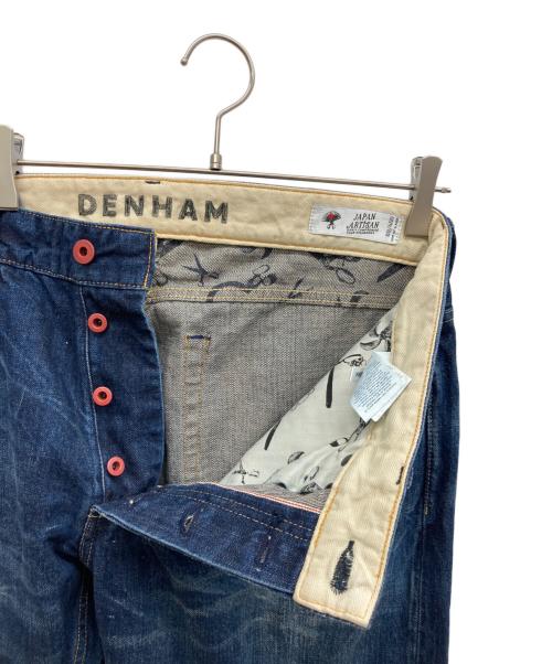Denham（デンハム）Denham (デンハム) ダメージ加工デニムパンツ インディゴ サイズ: W36×L34の古着・服飾アイテム