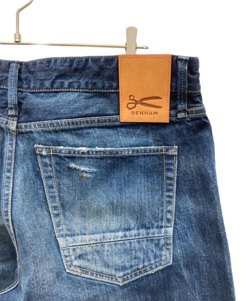 Denham（デンハム）Denham (デンハム) ダメージ加工デニムパンツ インディゴ サイズ: W36×L34の古着・服飾アイテム
