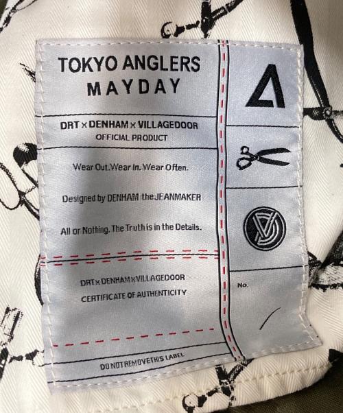 Denham（デンハム）Denham (デンハム) DRT (ディビジョンレーベルタックル) VILLAGE DOOR (ヴィレッジドアー) ENHAM DRT VILLAGE DOOR オリーブ サイズ:36の古着・服飾アイテム