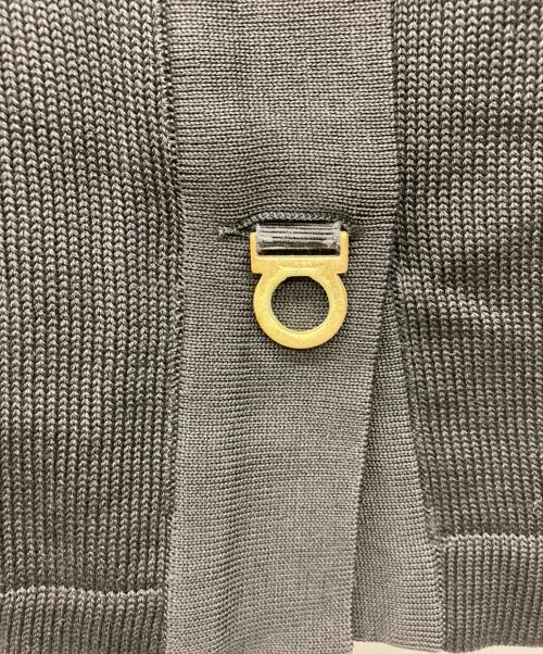 Salvatore Ferragamo（サルヴァトーレ フェラガモ）Salvatore Ferragamo (サルヴァトーレ フェラガモ) ガンチーニボタンシャツ ブラック サイズ:Mの古着・服飾アイテム
