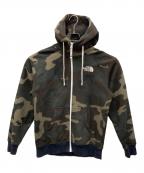 THE NORTH FACEザ ノース フェイス）の古着「Novelty Rearview FullZip Hoodie」｜カーキ