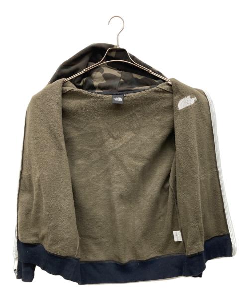 THE NORTH FACE（ザ ノース フェイス）THE NORTH FACE (ザ ノース フェイス) Novelty Rearview FullZip Hoodie カーキ サイズ:Mの古着・服飾アイテム