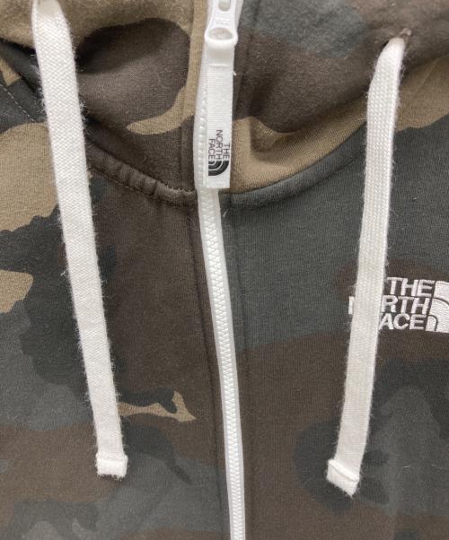 THE NORTH FACE（ザ ノース フェイス）THE NORTH FACE (ザ ノース フェイス) Novelty Rearview FullZip Hoodie カーキ サイズ:Mの古着・服飾アイテム