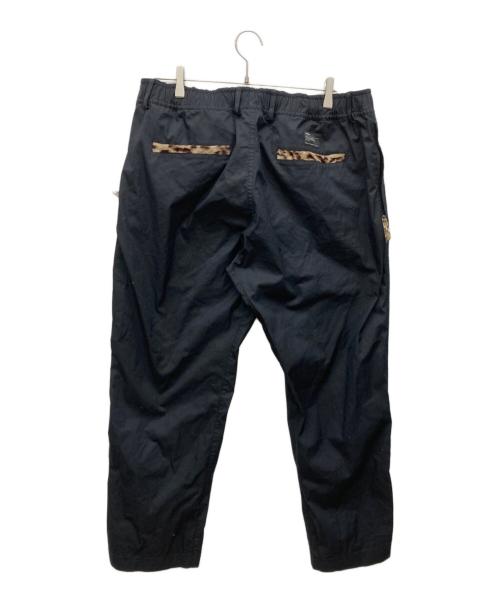 Denham（デンハム）Denham (デンハム) LEOPARD BLK PANTS ブラック サイズ:XLの古着・服飾アイテム