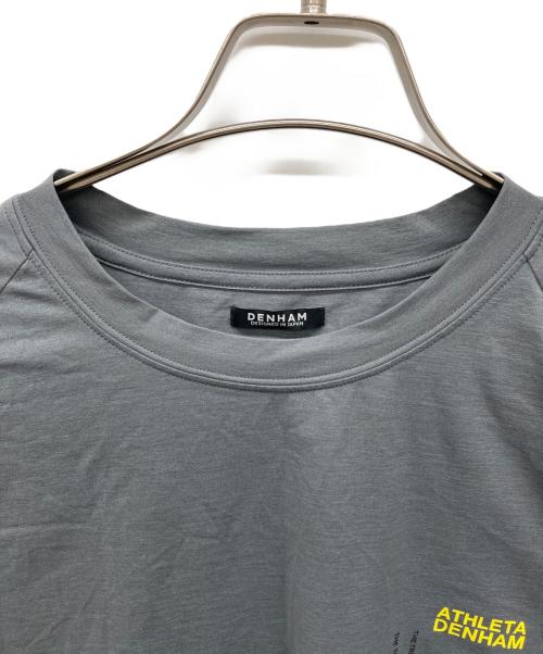 Denham（デンハム）Denham (デンハム) ATHLETA (アスレタ) 半袖Tシャツ グレー サイズ:X-LARGEの古着・服飾アイテム