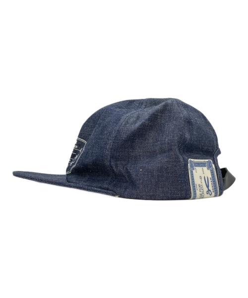 Denham（デンハム）Denham (デンハム) THE H.W.DOG&CO. (エイチダブリュードッグアンドコー) TRUCKER CAP インディゴ サイズ:oneの古着・服飾アイテム