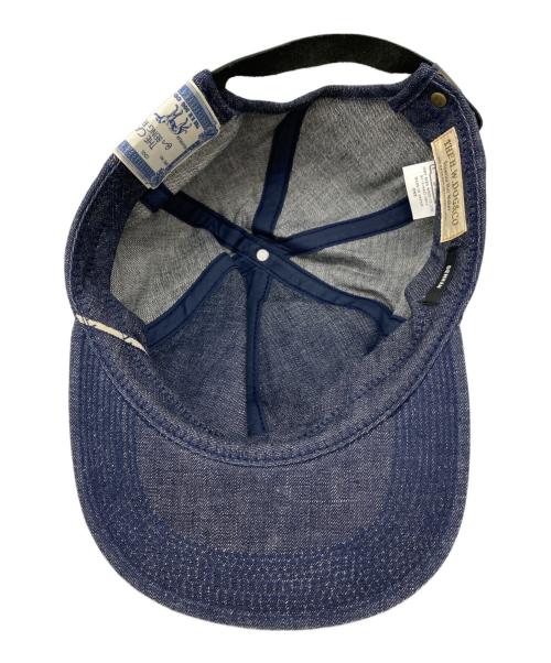 Denham（デンハム）Denham (デンハム) THE H.W.DOG&CO. (エイチダブリュードッグアンドコー) TRUCKER CAP インディゴ サイズ:oneの古着・服飾アイテム