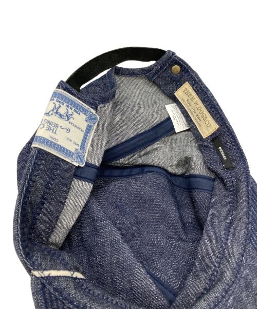 Denham（デンハム）Denham (デンハム) THE H.W.DOG&CO. (エイチダブリュードッグアンドコー) TRUCKER CAP インディゴ サイズ:oneの古着・服飾アイテム