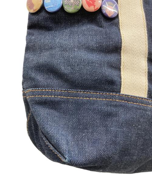 Dry Bones（ドライボーンズ）Dry Bones (ドライボーンズ) 巾着デニムトートバッグ インディゴの古着・服飾アイテム