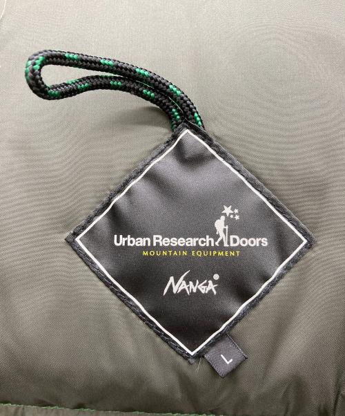 NANGA（ナンガ）NANGA (ナンガ) URBAN RESEARCH DOORS (アーバンリサーチドアーズ) ダウンジャケット グリーン サイズ:40の古着・服飾アイテム