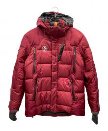RLX RALPH LAUREN（アールエルエックスラルフローレン）の古着「HYBRIGAUGE DOWN JACKET」｜レッド