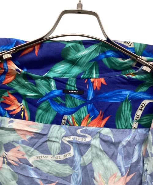 Denham（デンハム）Denham (デンハム) アロハシャツ ブルー サイズ:X-LARGEの古着・服飾アイテム