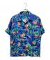 Denham（デンハム）の古着「アロハシャツ」｜ブルー