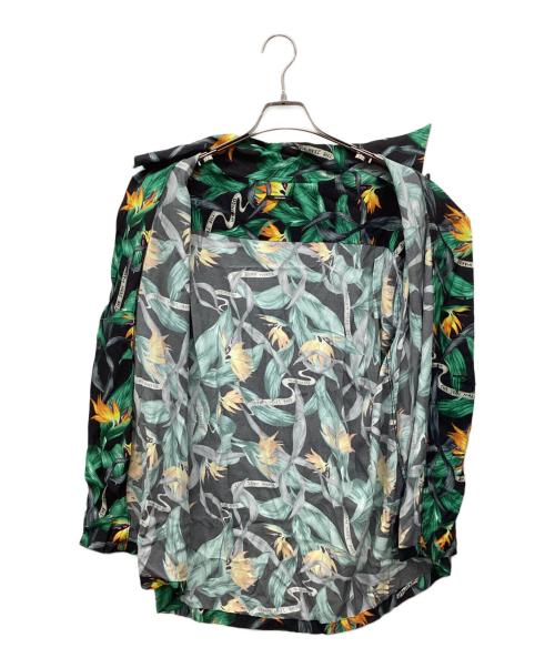 Denham（デンハム）Denham (デンハム) アロハシャツ ブラック サイズ:X-LARGEの古着・服飾アイテム