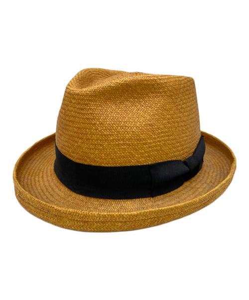 Dry Bones（ドライボーンズ）Dry bones (ドライボーンズ) パナマハット ベージュの古着・服飾アイテム