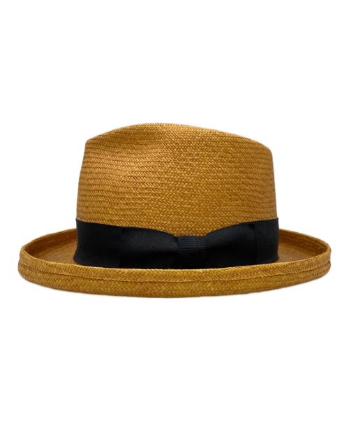 Dry Bones（ドライボーンズ）Dry bones (ドライボーンズ) パナマハット ベージュの古着・服飾アイテム