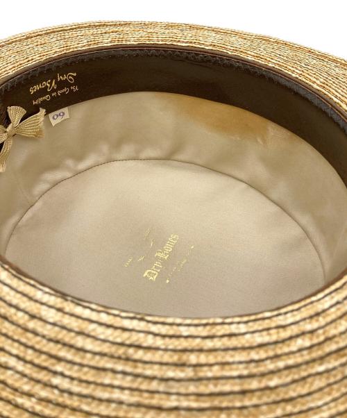 Dry Bones（ドライボーンズ）Dry bones (ドライボーンズ) カンカン帽 ベージュ サイズ:60の古着・服飾アイテム