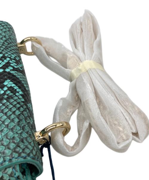 COLE HAAN（コールハーン）COLE HAAN (コールハーン) ミニコンバーチブルチェーンバッグ スカイブルー 未使用品の古着・服飾アイテム