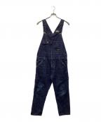 CALEE SUPPLYキャリー）の古着「オーバーオール」｜インディゴ