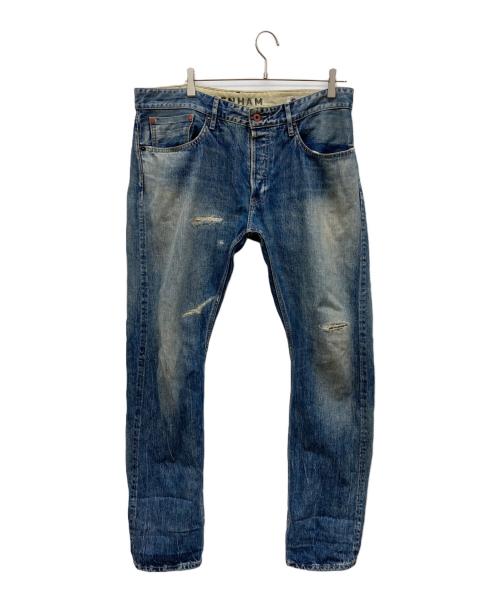 Denham（デンハム）Denham (デンハム) GRADE SLIM FIT インディゴ サイズ:W36×L34の古着・服飾アイテム