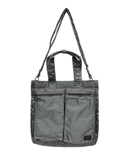 PORTER（ポーター）PORTER (ポーター) TANKER 2WAY TOTE BAG カーキの古着・服飾アイテム