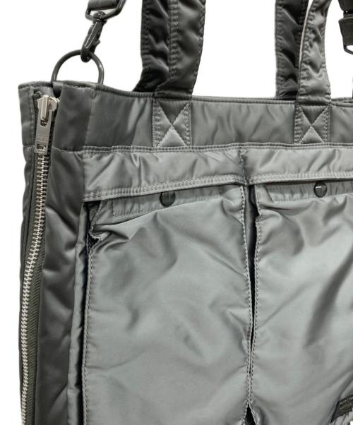 PORTER（ポーター）PORTER (ポーター) TANKER 2WAY TOTE BAG カーキの古着・服飾アイテム