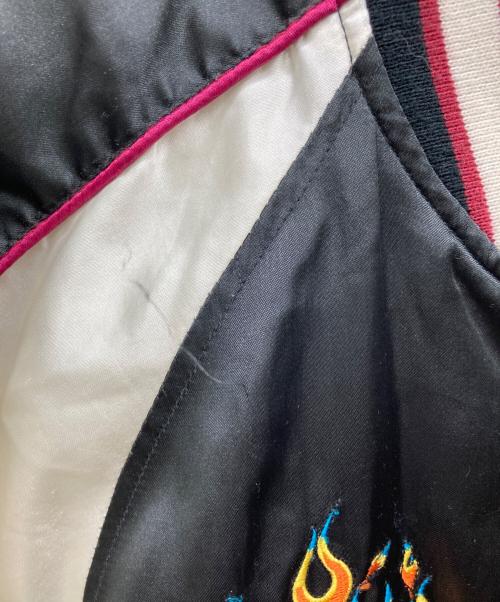 worldwide（ワールドワイド）worldwide (ワールドワイド) スカジャン ブラック サイズ:LARGEの古着・服飾アイテム