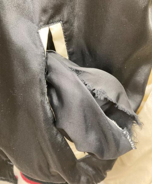 worldwide（ワールドワイド）worldwide (ワールドワイド) スカジャン ブラック サイズ:LARGEの古着・服飾アイテム