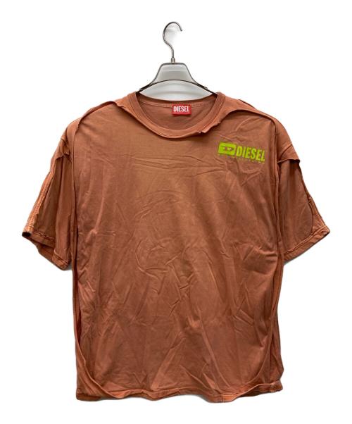 DIESEL（ディーゼル）DIESEL (ディーゼル) T-BOXT-DBL オレンジ サイズ:Lの古着・服飾アイテム