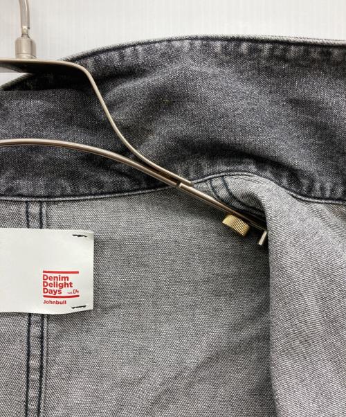 JOHNBULL（ジョンブル）JOHNBULL (ジョンブル) ペイントカバーオール ブラック サイズ:Mの古着・服飾アイテム