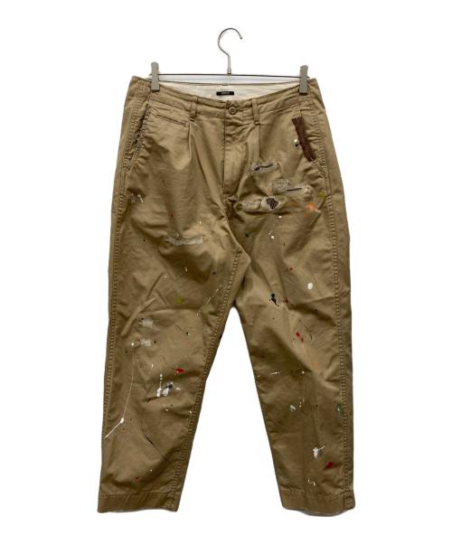 Denham（デンハム）Denham (デンハム) MIJ CRAFT CHINO PANTS ベージュ サイズ:MEDIUMの古着・服飾アイテム