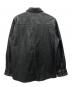 NUDIE JEANS (ヌーディー・ジーンズ) HUGO LEATHER SHIRT ブラック サイズ:L：6000円