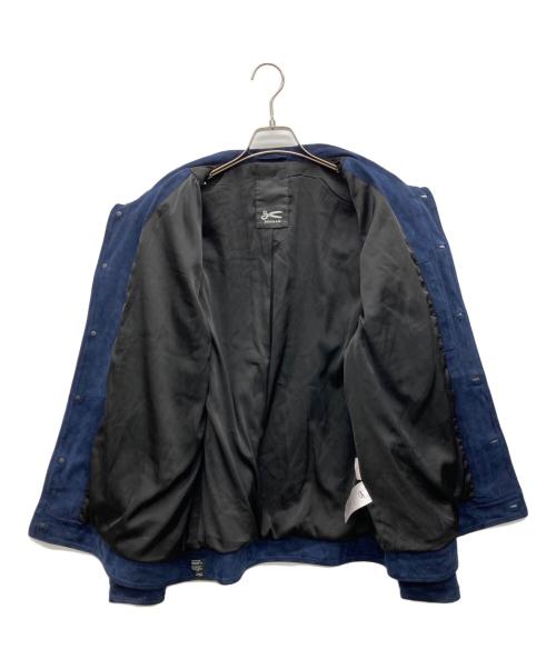 Denham（デンハム）Denham (デンハム) スウェードレザージャケット ネイビー サイズ:XLの古着・服飾アイテム
