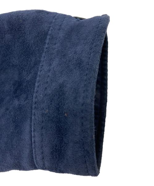 Denham（デンハム）Denham (デンハム) スウェードレザージャケット ネイビー サイズ:XLの古着・服飾アイテム