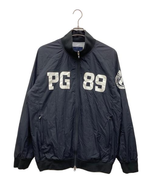 PEARLY GATES（パーリーゲイツ）PEARLY GATES (パーリーゲイツ) ナイロンジャケット ブラック サイズ:7 C102-108,W88-92,T180-188の古着・服飾アイテム