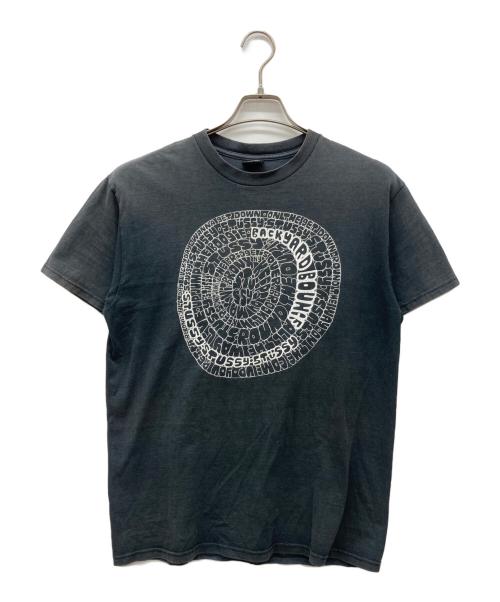 stussy（ステューシー）stussy (ステューシー) プリントTシャツ ブラック サイズ:Mの古着・服飾アイテム