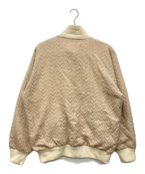 OLD TOWER（オールドタワー）OLD TOWER (オールドタワー) カシミヤカーディガン ベージュ サイズ:50の古着・服飾アイテム
