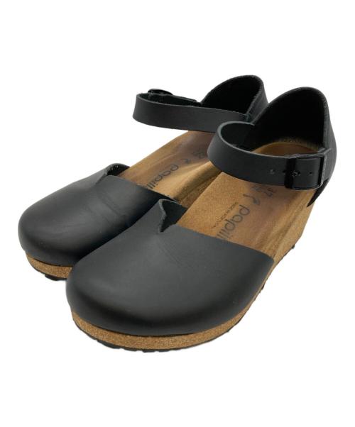 papillio（パピリオ）papillio (パピリオ) サンダル ブラック サイズ:37の古着・服飾アイテム