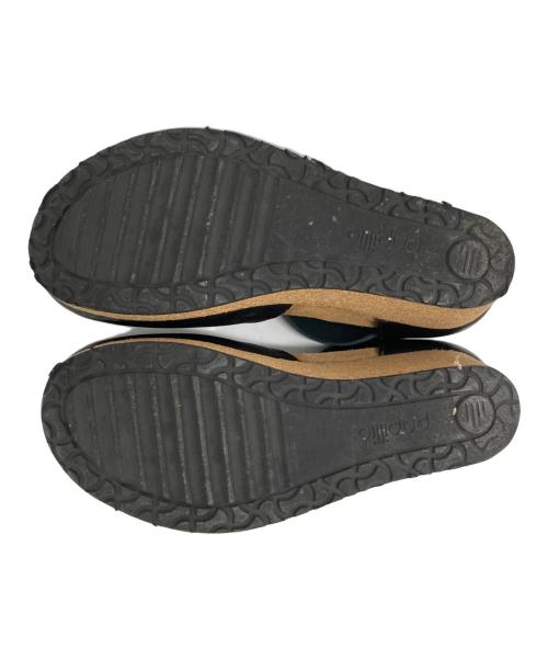 papillio（パピリオ）papillio (パピリオ) サンダル ブラック サイズ:37の古着・服飾アイテム