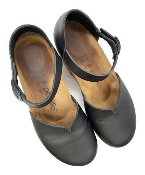 papillio（パピリオ）papillio (パピリオ) サンダル ブラック サイズ:37の古着・服飾アイテム