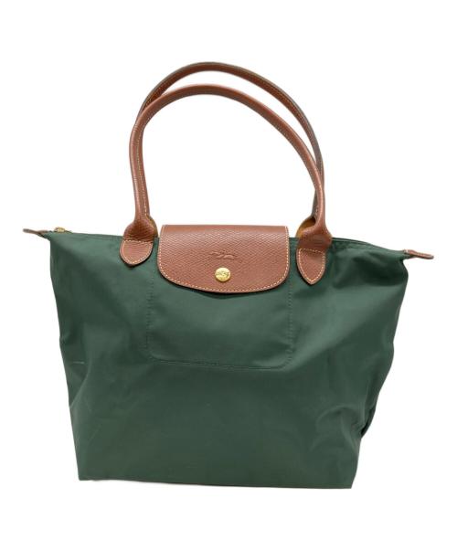 LONGCHAMP（ロンシャン）LONGCHAMP (ロンシャン) ル プリアージュ トートバッ グリーンの古着・服飾アイテム