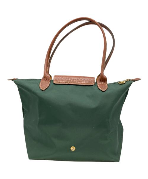 LONGCHAMP（ロンシャン）LONGCHAMP (ロンシャン) ル プリアージュ トートバッ グリーンの古着・服飾アイテム