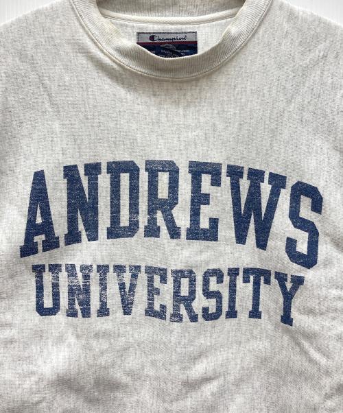 Champion（チャンピオン）Champion (チャンピオン) リバースウィーブスウェット グレー サイズ:Mの古着・服飾アイテム