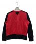 SETA sportswear (セタ スポーツウエア) 2トーン両Vスウェット レッド サイズ:LARGE：6000円