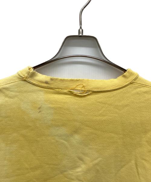 USED（ユーズド）USED (ユーズド) ヴィンテージスウェット イエロー サイズ:不明の古着・服飾アイテム