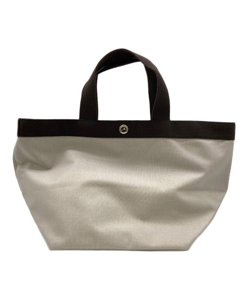 Herve Chapelier（エルベシャプリエ）Herve Chapelier (エルベシャプリエ) ハンドバッグ ベージュの古着・服飾アイテム