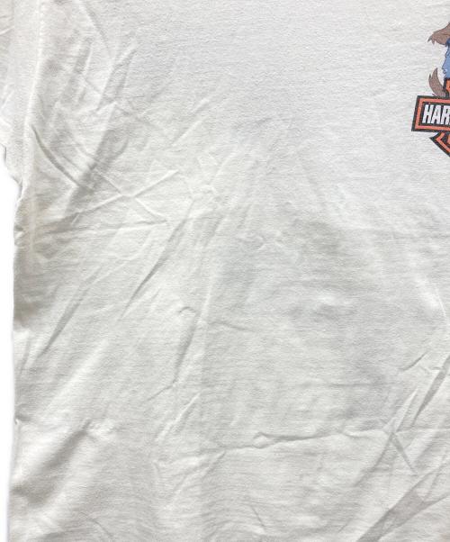HARLEY-DAVIDSON（ハーレーダビッドソン）HARLEY-DAVIDSON (ハーレーダビッドソン) Tシャツ ホワイト サイズ:不明の古着・服飾アイテム
