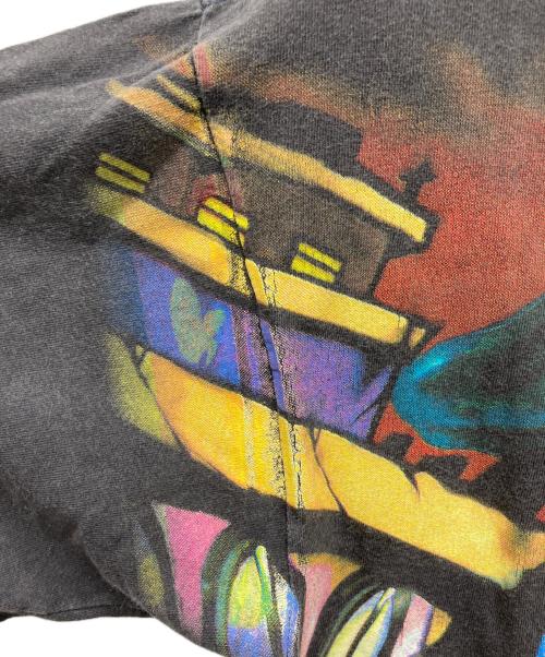 CONART（コナート）CONART (コナート) BROCKUM (ブロッカム) グラフィックプリントTシャツ ブラック サイズ:XLの古着・服飾アイテム